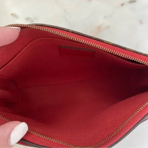 SOLD Louis Vuitton Monogram Pallas Clutch Crossbody - Picture 13 of 15